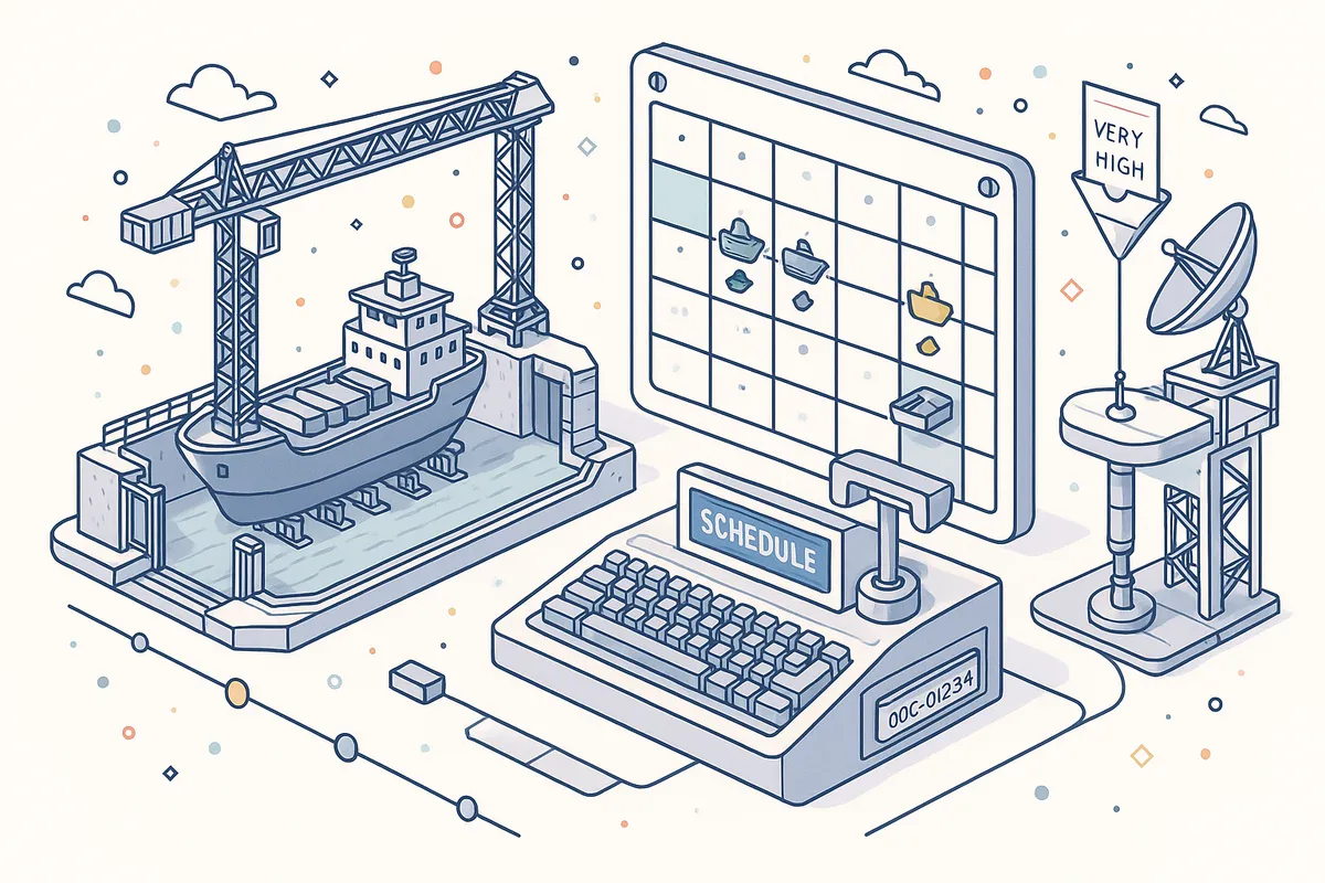 Drydock Scheduling & Lifecycle Management