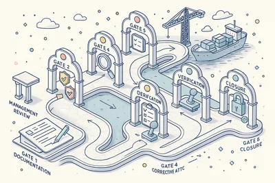 Six-Stage Compliance Lifecycle