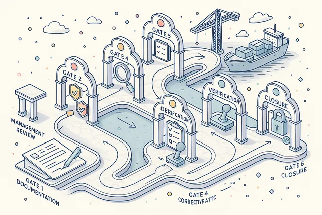 Six-Stage Compliance Lifecycle