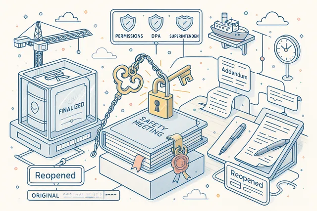 Meeting Reopen Capability