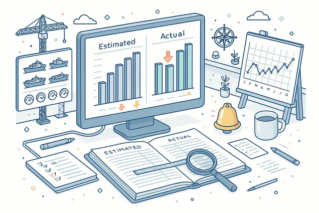 Actual vs. Estimated Tracking