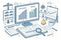 Actual vs. Estimated Tracking