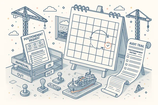 Structured Maintenance Postponement