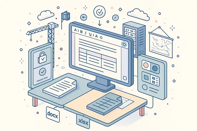 Built-in Document Editor