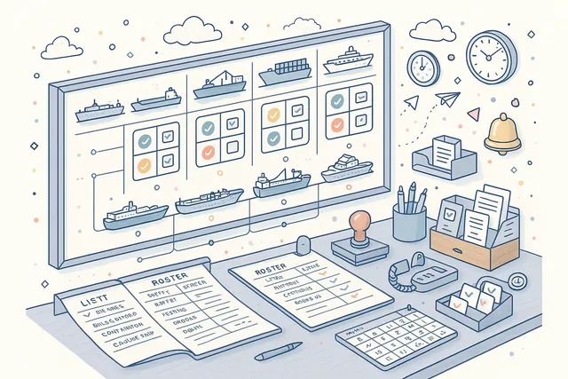 Ship-Based Scheduling & Assignment