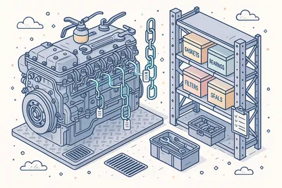 Equipment-Material Linkage