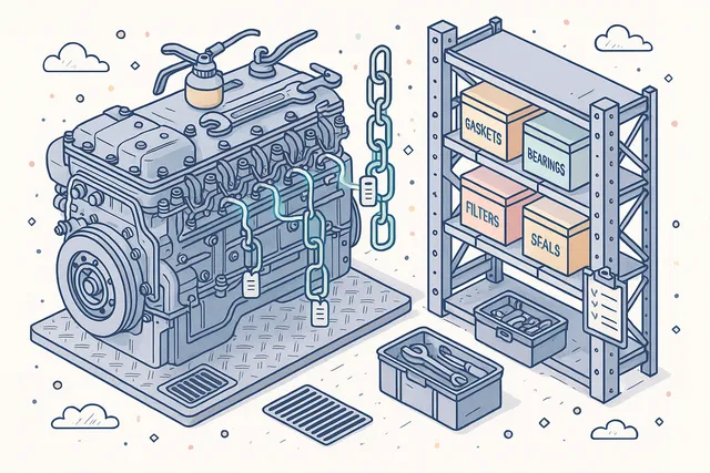 Equipment-Material Linkage