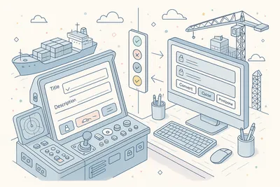 Dual-Context Office-Ship Workflow