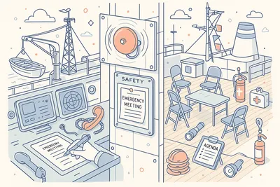 Ship-Initiated Ad-Hoc Meetings