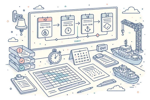 Structured Timeline & Planning Events