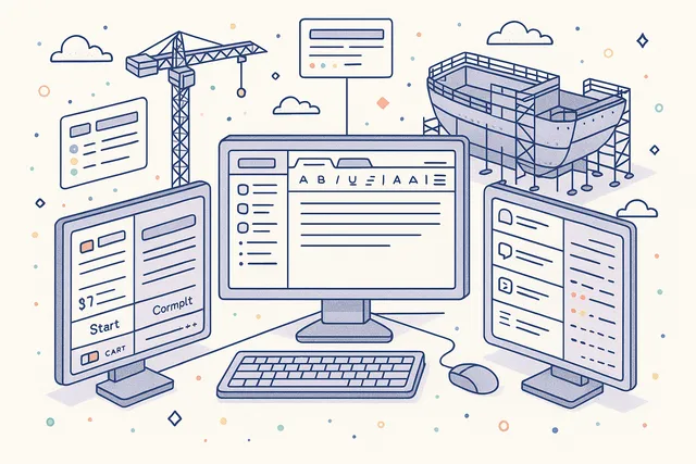 Three-Panel Task Detail View