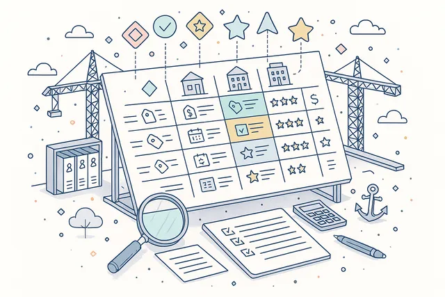 Vendor Quotation Comparison