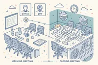 Opening & Closing Meeting Management