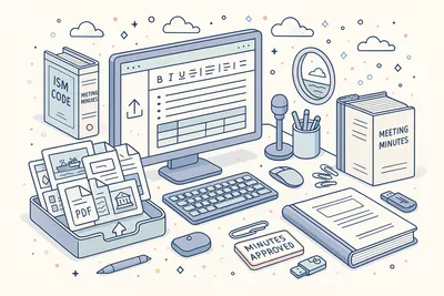 Rich Text Minutes & File Attachments