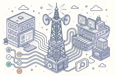 Office-Ship Synchronization