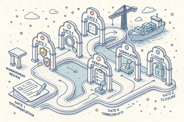 Six-Stage Compliance Lifecycle