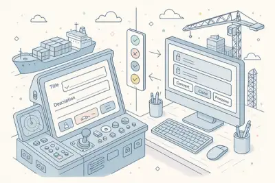 Dual-Context Office-Ship Workflow