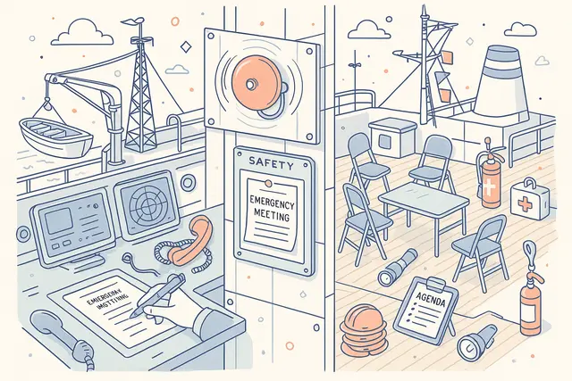 Ship-Initiated Ad-Hoc Meetings