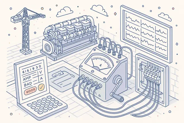 Megger Test Data Capture