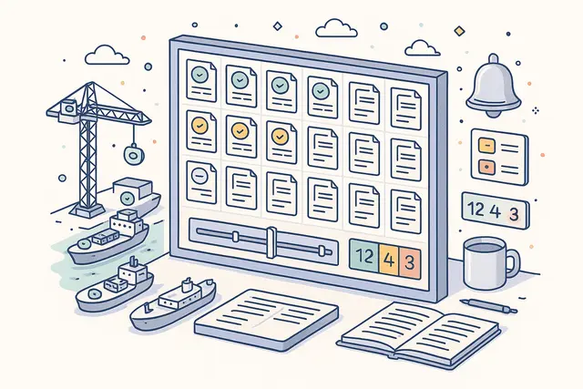 Expiry Date Monitoring & Badges