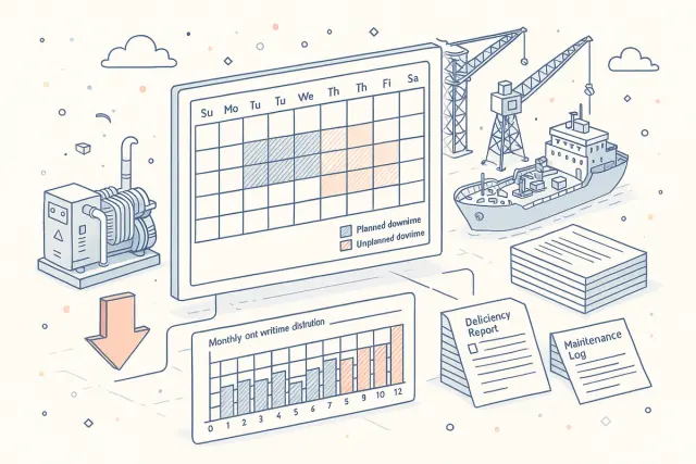 Equipment Downtime Tracking
