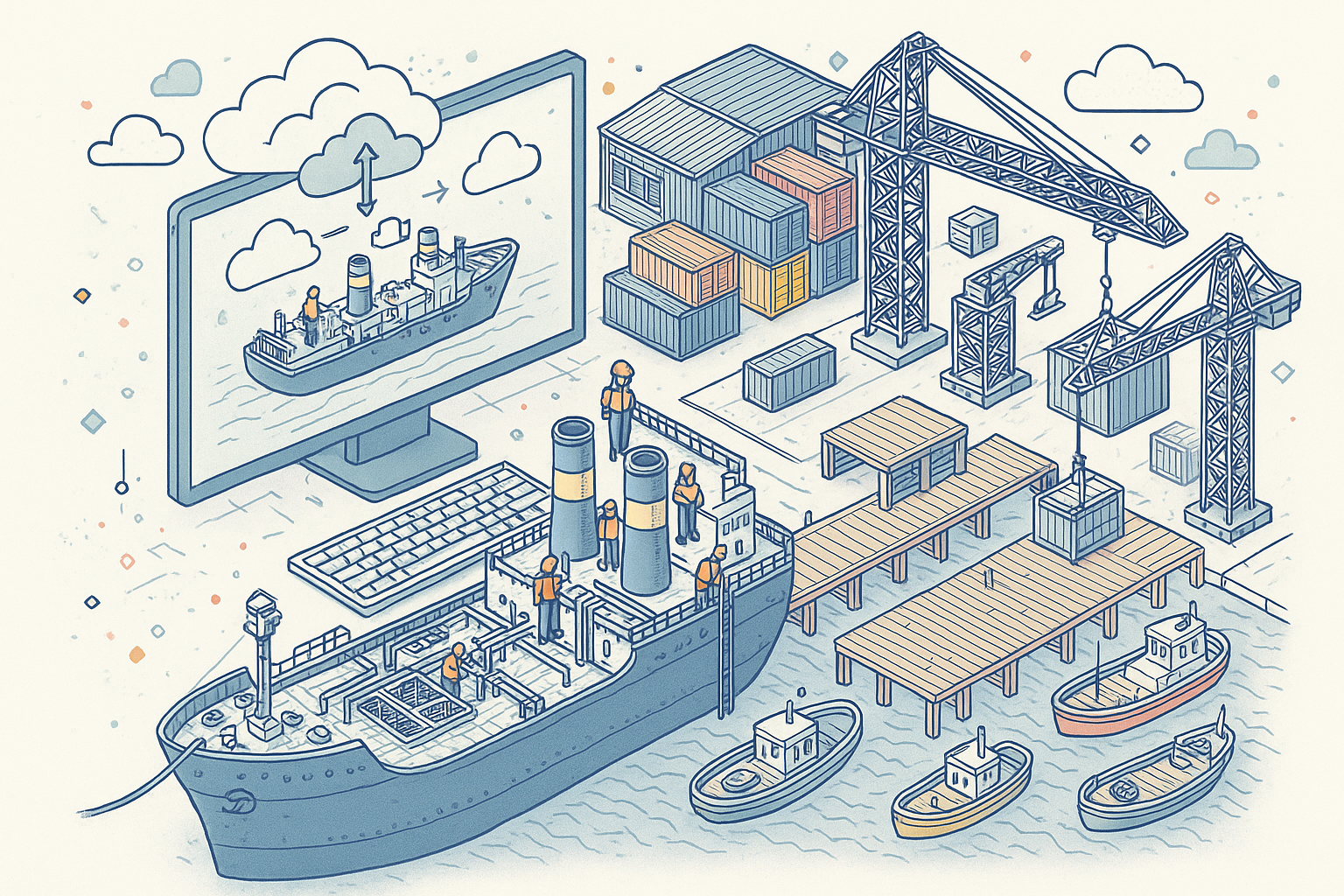 Ship Management & Maintenance Platform Optimization with the Cloud