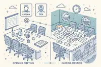 Opening & Closing Meeting Management