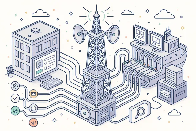 Office-Ship Synchronization